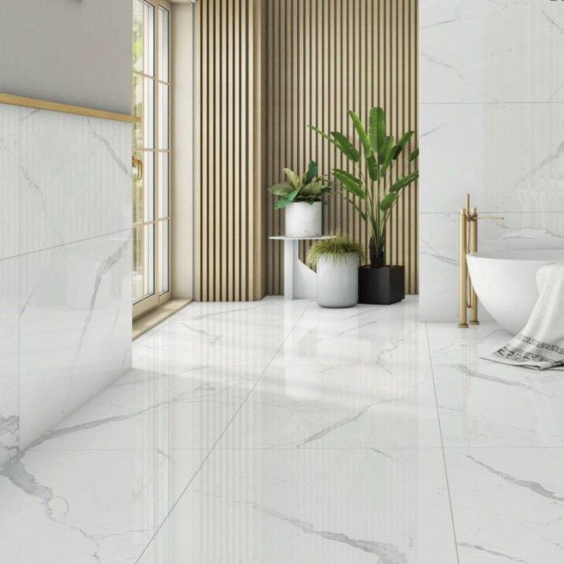 Gres Marble Alaska White 60x60 poler 169512