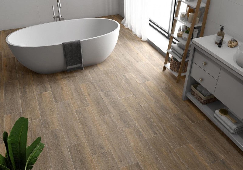 Gres Atrium Viggo Roble 120x20x0,8 cm 169707