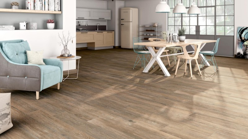Gres Atrium Viggo Roble 120x20x0,8 cm 169710