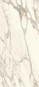 Spiek kwarcowy Calacatta Borghini Natura Vein Polerowany 324x162x2 cm