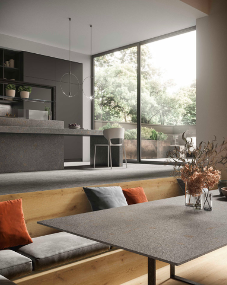 Spiek kwarcowy Atlas Plan Natura-Body Tech Dolmen Pro Grigio 324x162x1,2 cm 170169