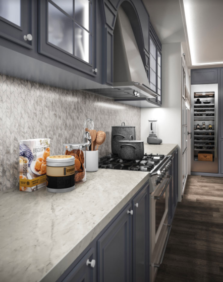 Spiek Kwarcowy Atlas Plan Carrara Pure 324x162x1,2 cm 170197