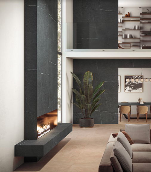Spiek kwarcowy Atlas Plan Natura-Body Tech Soapstone Dark 324x162x1,2 cm 170200