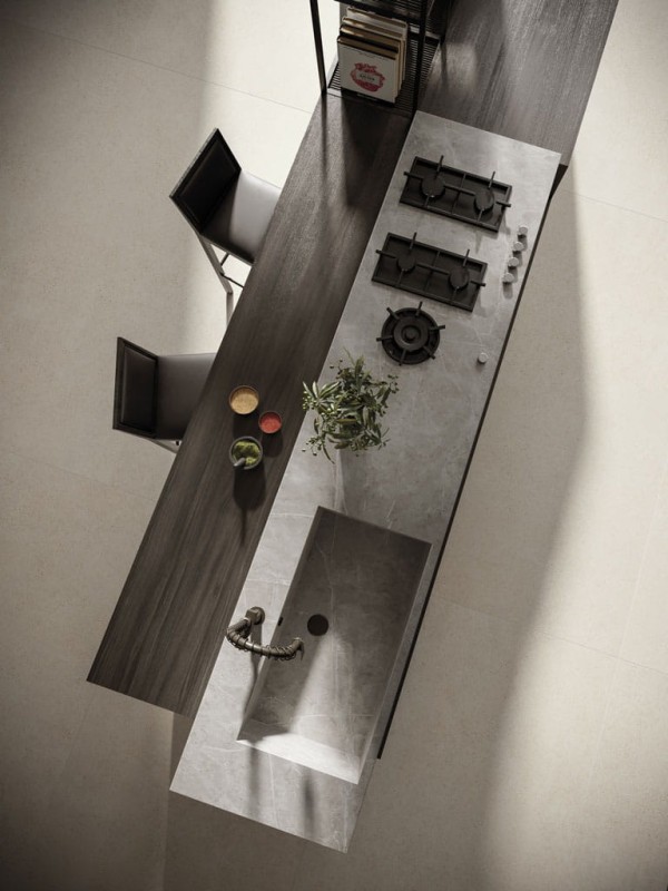 Spiek kwarcowy 12mm Light Grey Stone 324x162 cm 170372