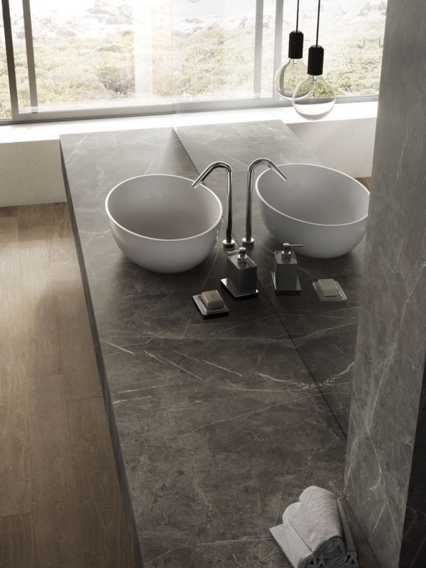Spiek kwarcowy 12mm Grey Stone 324x162 cm 170526