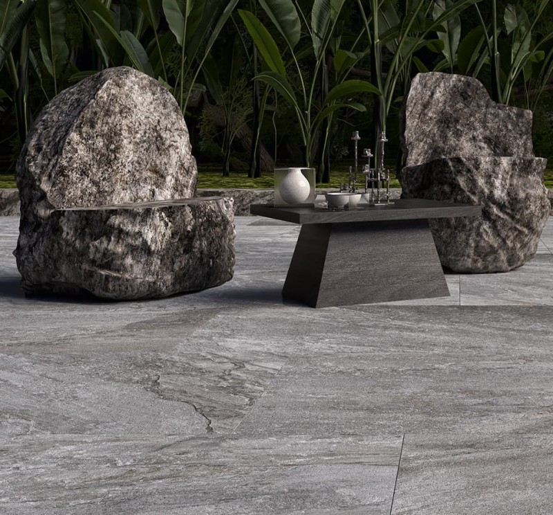 Płytka Tarasowa 20mm Quartz Grey 90X60X2cm 170573