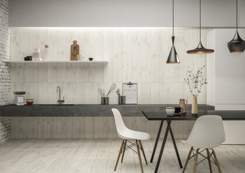 Płytka gresowa Pure Wood White 120x20x0,6 cm 171340