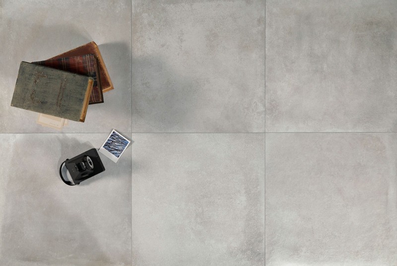 Płytka gresowa Soft Concrete Silver 60x60x0,8cm 171357
