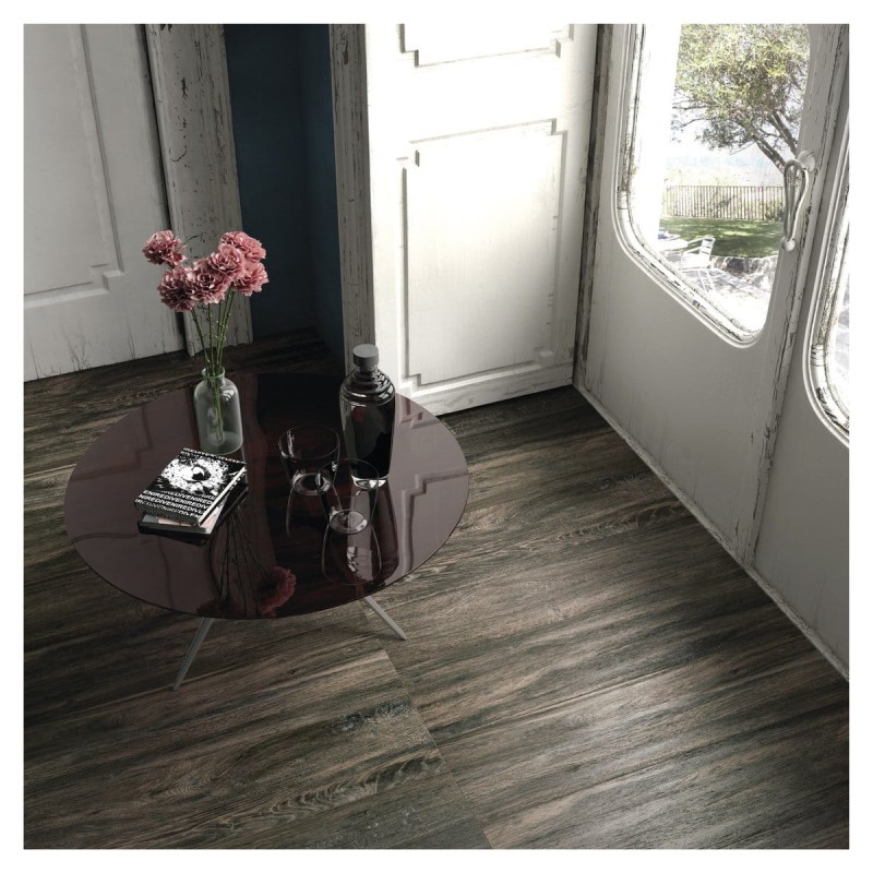 Płytka drewnopodobna Grove wood Choco 90x15x0,8 171372