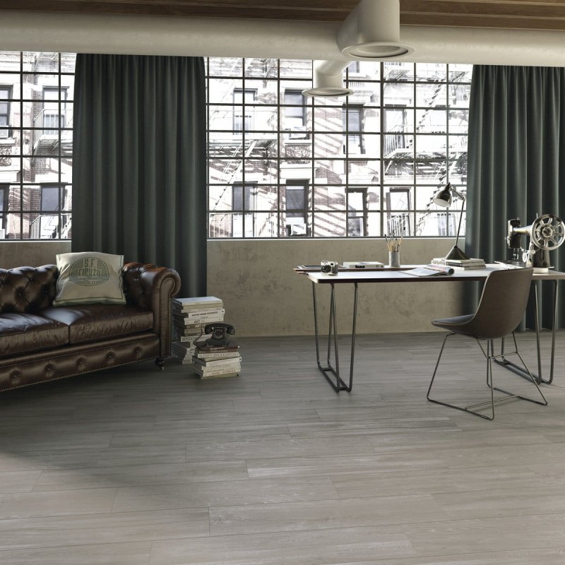 Płytka drewnopodobna Grove wood Grey 90x15x0,8 171374