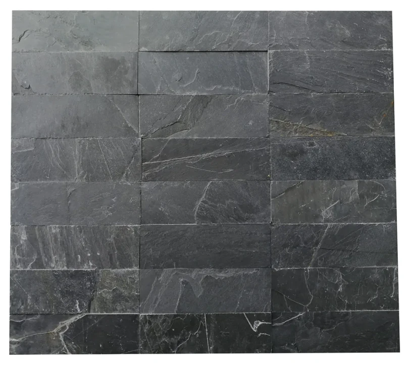 Kamień elewacyjny-dekoracyjny  Black Slate Brick 10x30 171492