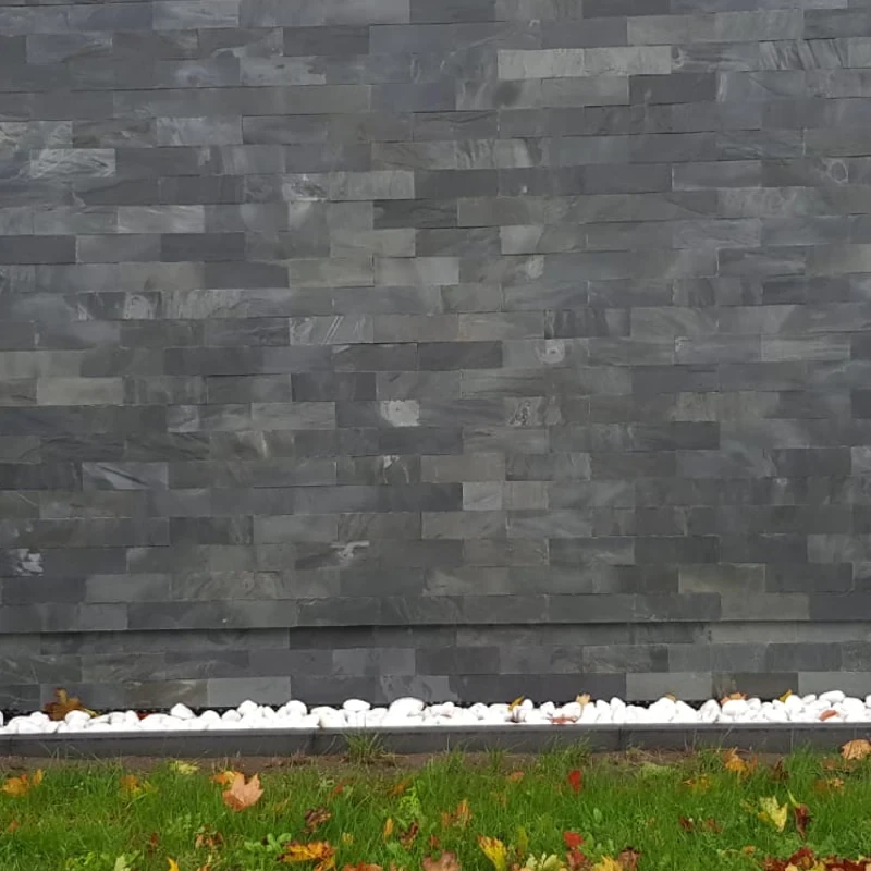 Kamień elewacyjny-dekoracyjny  Black Slate Brick 10x30 171493
