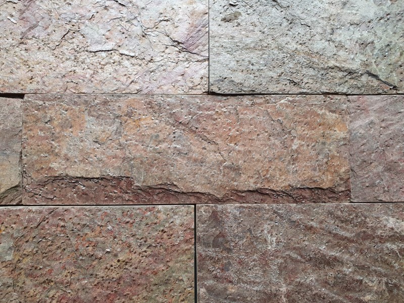 Kamień elewacyjny-dekoracyjny  kwarcytowy Copper Brick 10x30 171502