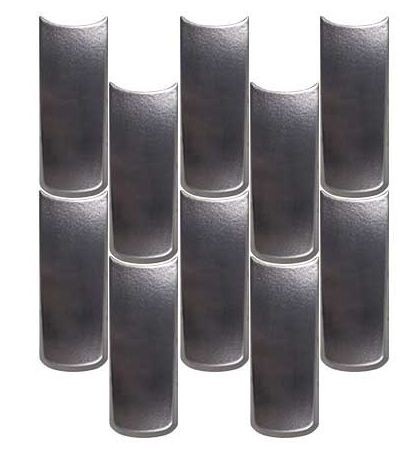 Płytki dekoracyjne antracyte Wow Boho Tear Steel 10x25 101178
