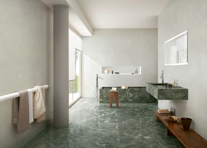 Spiek kwarcowy Grande Marazzi Verde Aver Lux 320x160x0,6 cm 172567