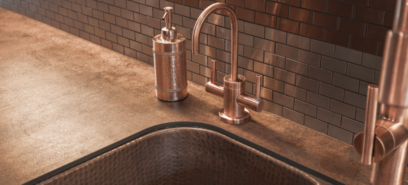 Spiek Kwarcowy 12mm Neolith Iron Copper 160x320cm 172655