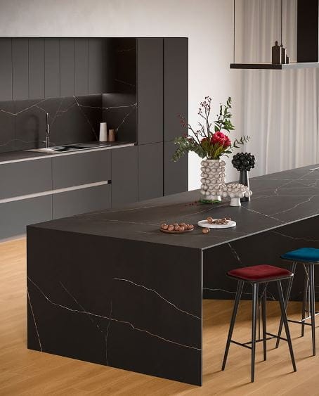Spiek kwarcowy Black Atlantis Poler 324x162x1,2 cm 172703