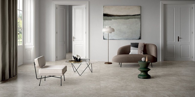 Wielkoformatowa płytka Atlantic Grey 300x150x0,6 cm 172776