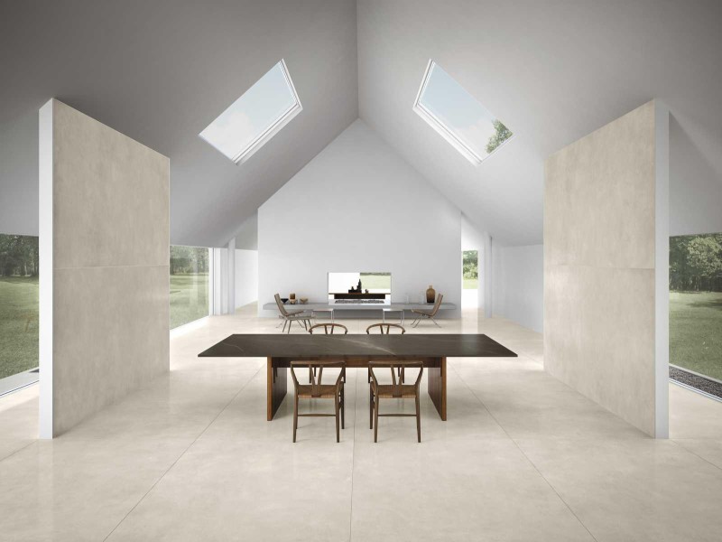 Spiek kwarcowy Grande Marazzi Concrete White Matt 162x324 12mm 172815