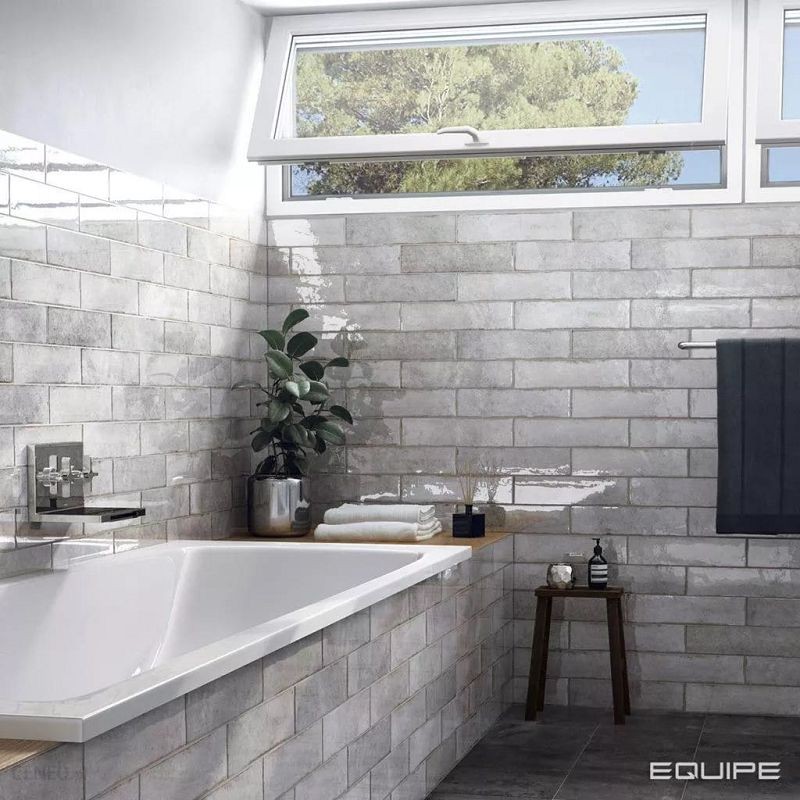 Equipe Tribeca Grey Whisper 6x24,6 płytka ścienna cegiełka 128488