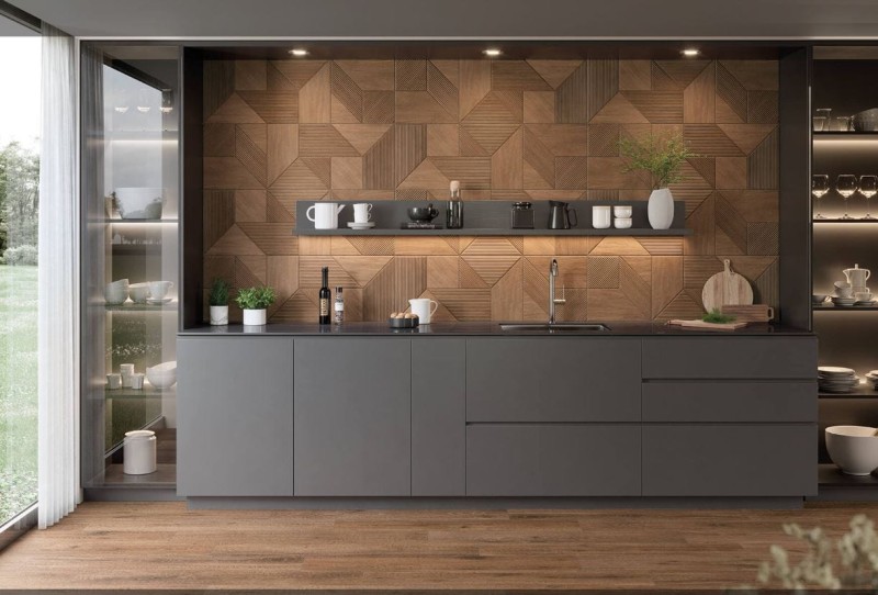 Keraben Naturwood Art Brandy 40x120 płytka ścienna dekor drewno 173159