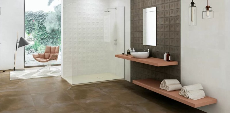 Keraben Leeds Concept Blanco 30x90 płytka beton dekor 173294
