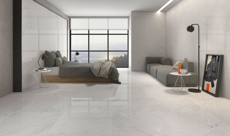 Keraben Evoque Blanco Brillo 75x75 gres marmur 173363