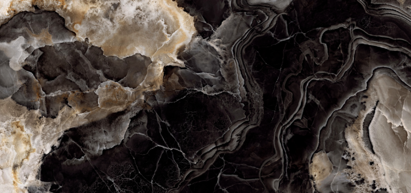 Nexion Signature Onice Nero FL 59,8X119,8 60x120 płytka marmuropodobna czarna 173416