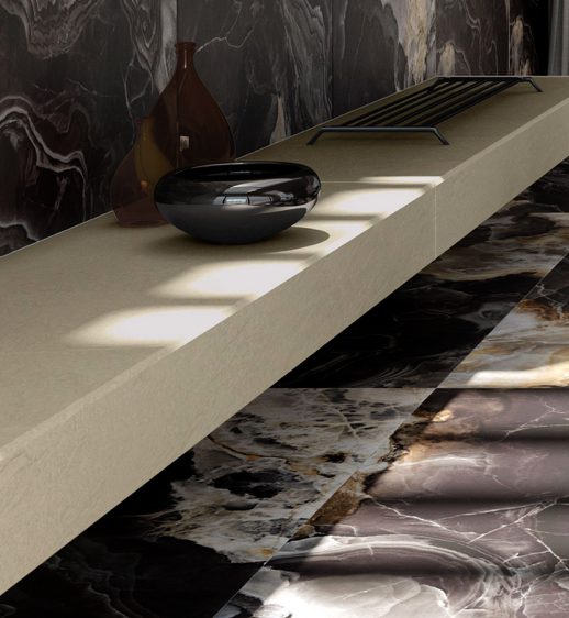Nexion Signature Onice Nero FL 59,8X119,8 60x120 płytka marmuropodobna czarna 173418