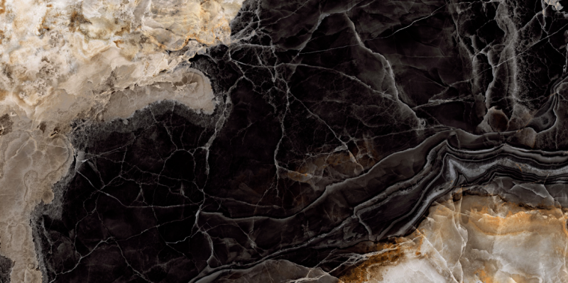 Nexion Signature Onice Nero FL 59,8X119,8 60x120 płytka marmuropodobna czarna 173424