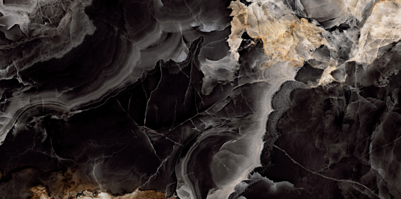 Nexion Signature Onice Nero FL 59,8X119,8 60x120 płytka marmuropodobna czarna 173425