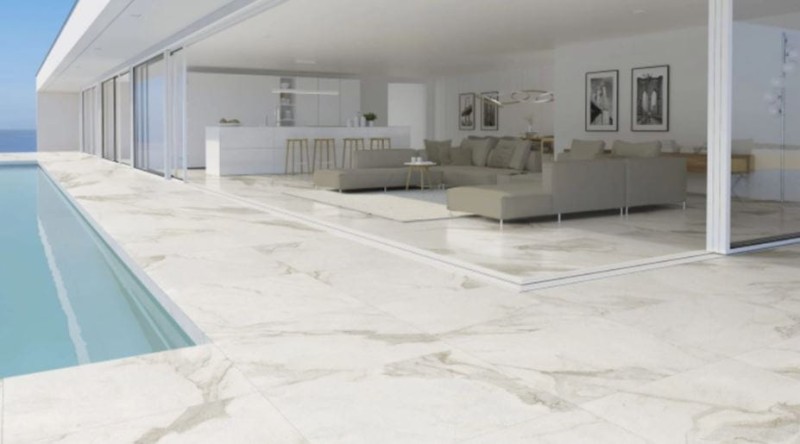 Azteca Calacatta Silver Lux 60x120 gres marmur 173572