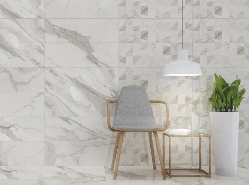 Azteca Calacatta Silver Lux 60x120 gres marmur 173574