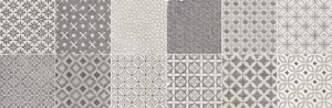 Płytki ścienne szare Azteca Studio Decor Sydney 30x90 patchwork