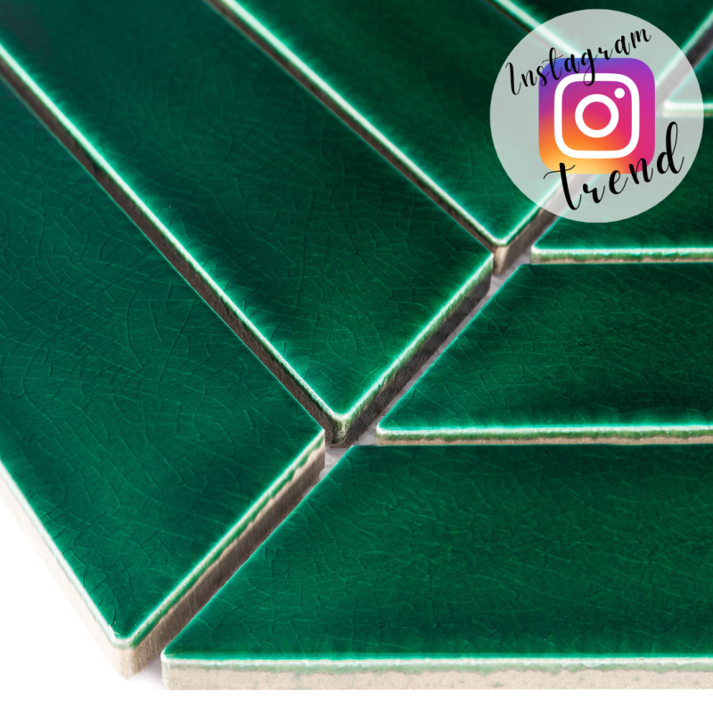 Dunin Royal Chevron Vert 31,8x22,4x7 płytki jodełki ścienne 174015