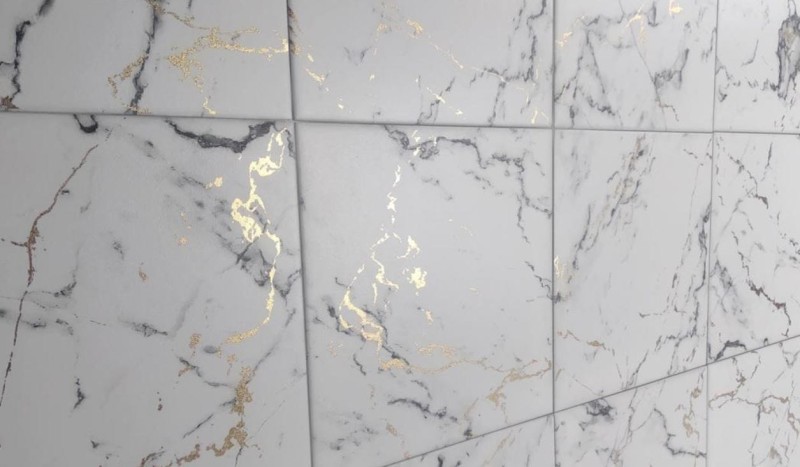 Płytka podłogowa marmur Decus Luxury White Gold 20x20 174171