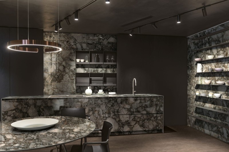 Nature Mood Riverbed Glossy 120x280x0,6 cm 174874