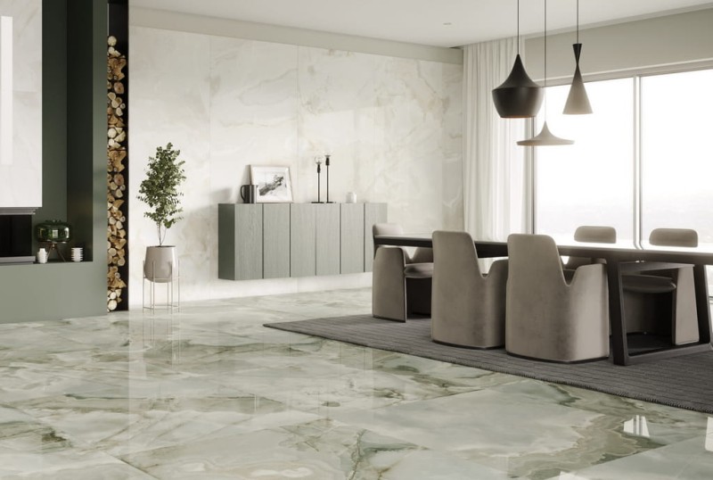 Reves De Rex Perle Glossy 160x320x0,6 cm, Gatunek 2 176074