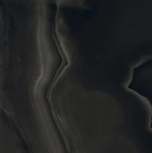 Eccentric Luxe Smoky Black Glossy 120x120x0,6 cm