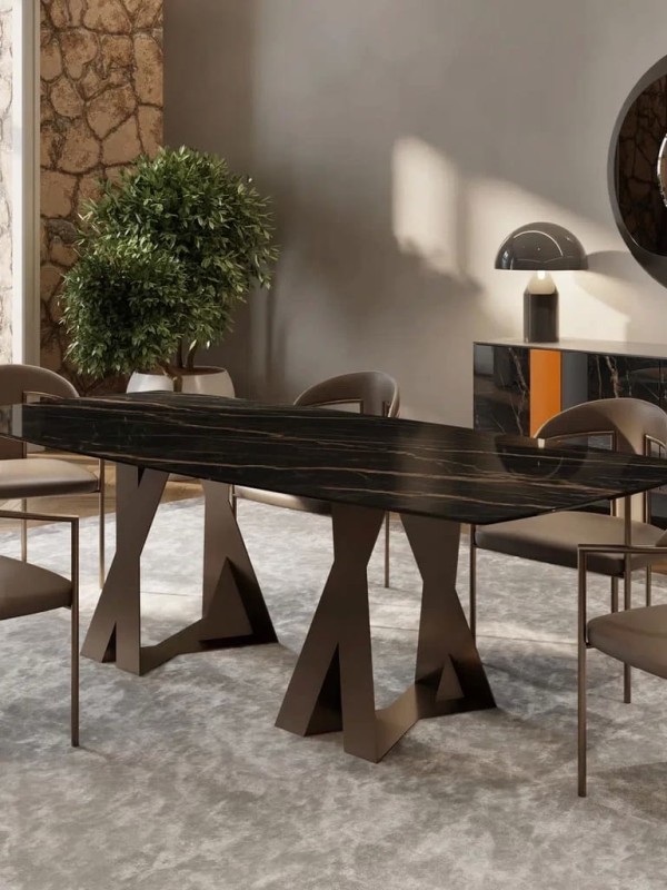 I Naturali Sahara Noir Extra Bocciardato Book Match A 162x324x1,2 + cm, Full Size 177392