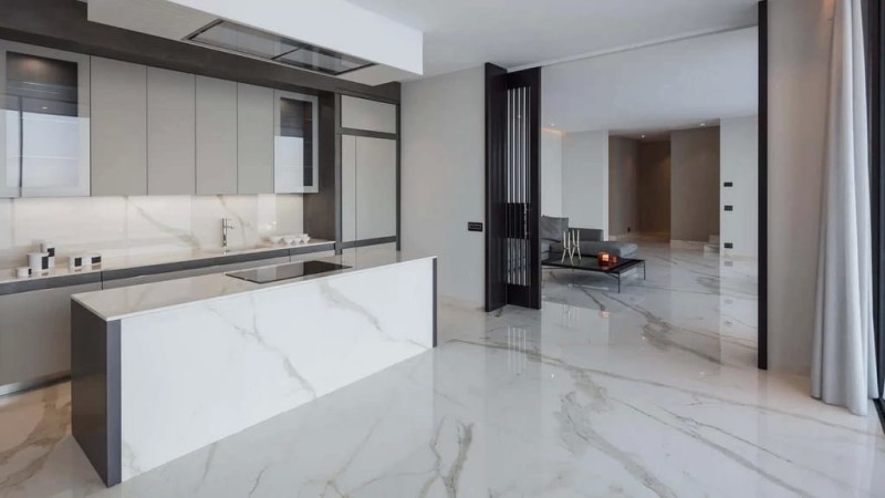 I Naturali Calacatta Oro Venato Lucidato 100x100x0,5 + cm 178140