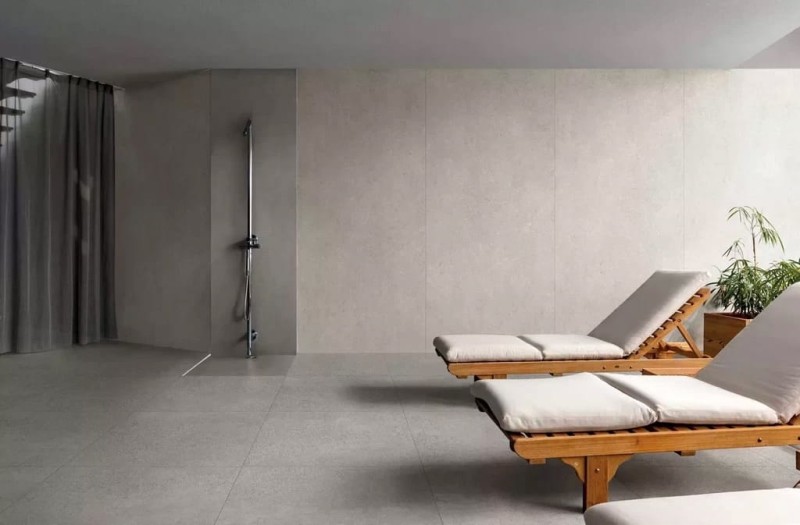 Stone Sand Grey Matte STU 160x320x1,2 cm, z siatką, nierektyfikowana 178576