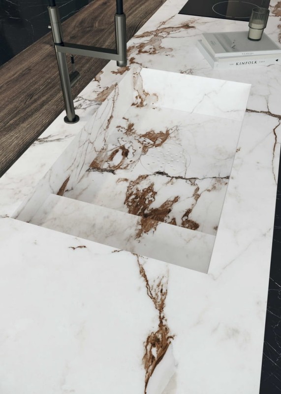Marble Capraia Glossy STU 160x320x0,6 cm, z siatką, nierektyfikowana 178714
