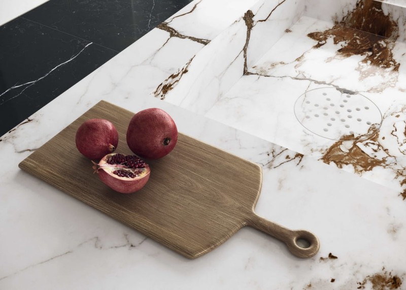 Marble Capraia Glossy STU 160x320x0,6 cm, z siatką, nierektyfikowana 178715