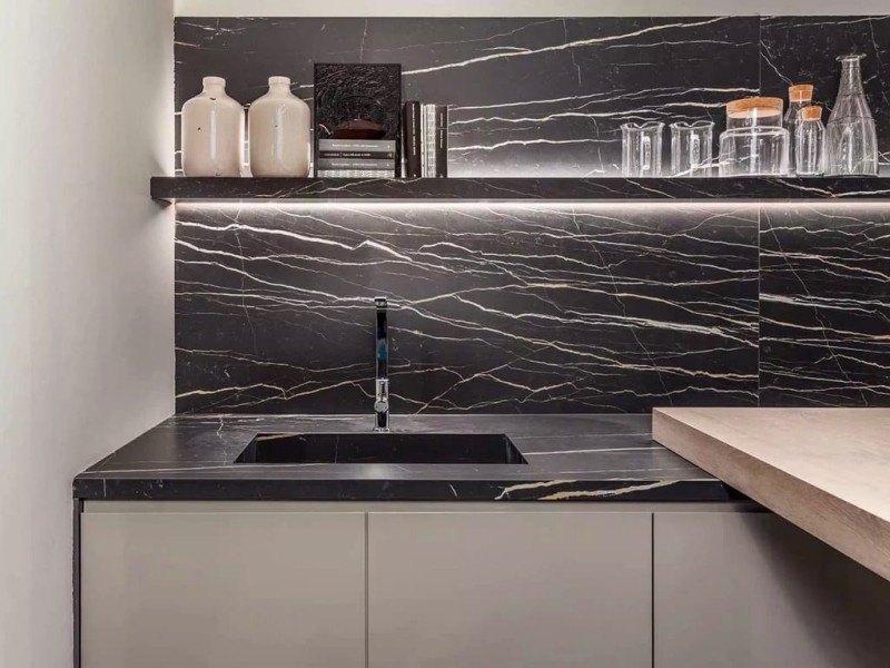 Marble Laurent Glossy STU 160x320x1,2 cm, z siatką, nierektyfikowana 178759