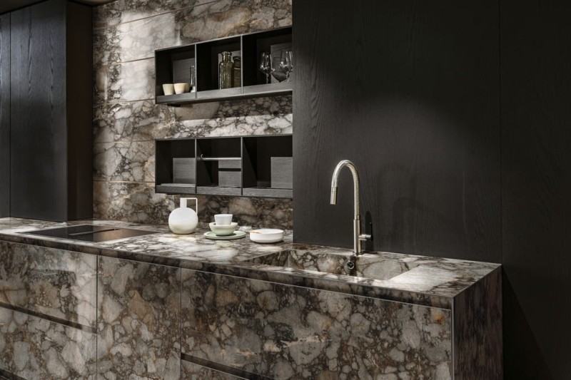 Marble Riverbed Glossy STU 160x320x1,2 cm, z siatką, nierektyfikowana 178823