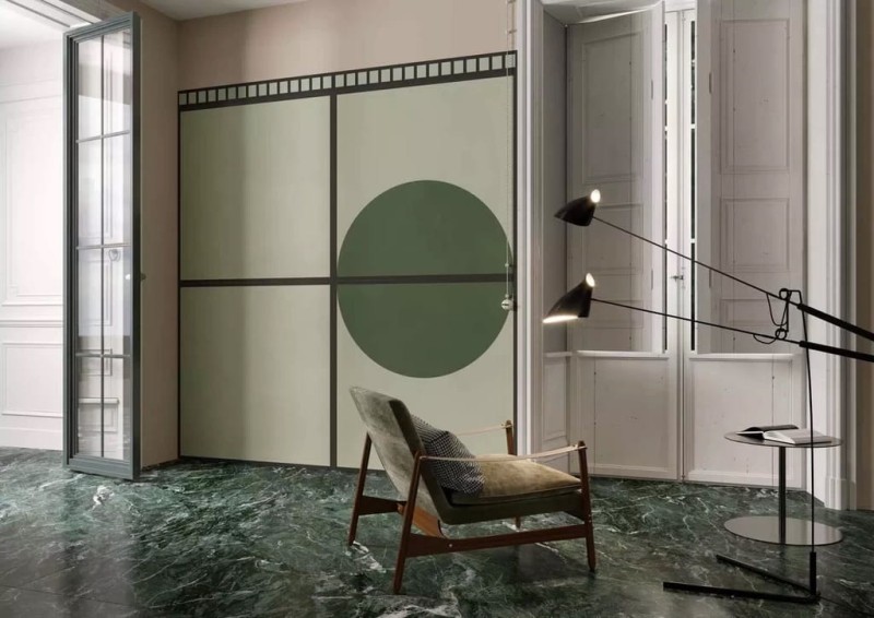 Marble Verde Alpi Matte STU 160x320x1,2 cm, z siatką, nierektyfikowana 178849