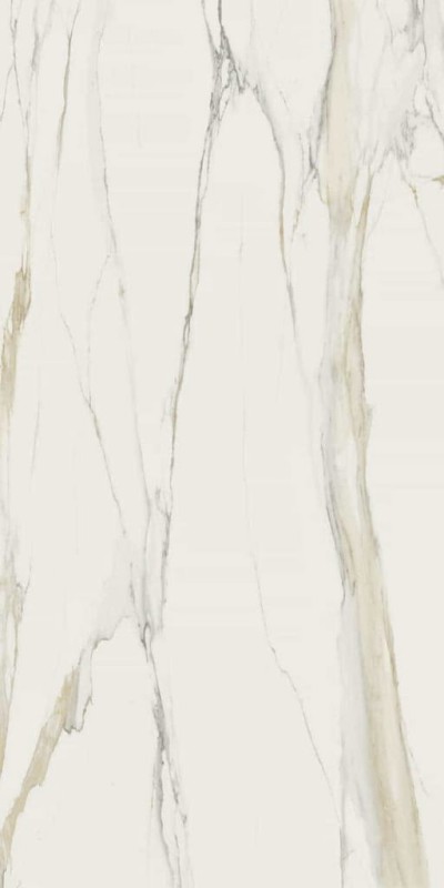 Marble Calacatta Gold B Glossy STU 160x320x1,2 cm, z siatką, nierektyfikowana 178860
