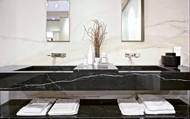 Marble Calacatta Gold B Matte STU 160x320x1,2 cm, z siatką, nierektyfikowana 178891