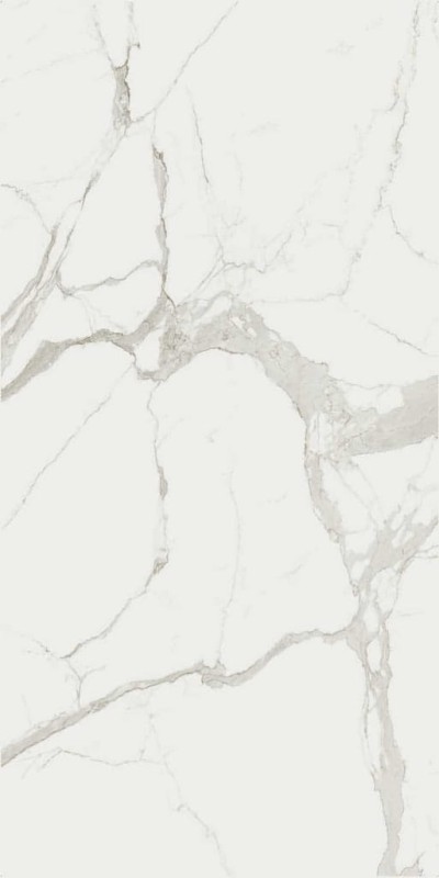 Marble Statuario A Glossy STU 160x320x1,2 cm, z siatką, nierektyfikowana, Gatunek 1C 178929
